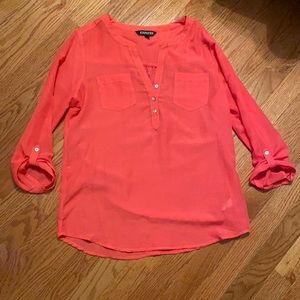 Express 3/4 sleeve shirt